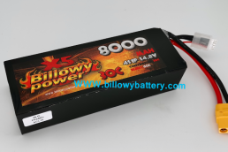 LiPO battery 8000mAh 30C 14.8V